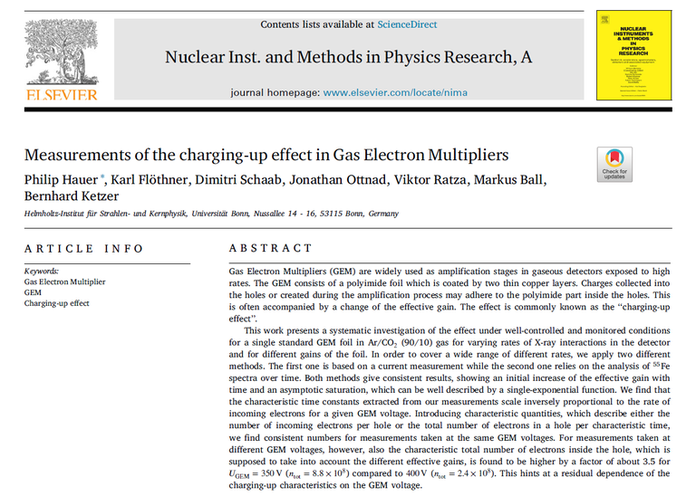 Measurements of the charging-up effect in Gas Electron Multipliers
