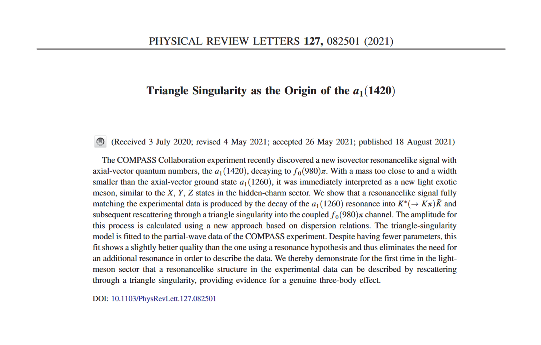 Triangle Singularity as the Origin of the a1(1420)