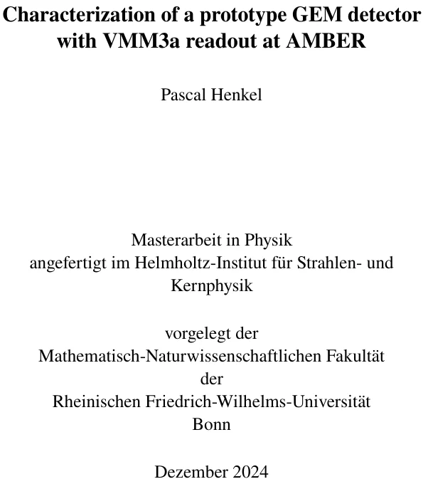 Title page