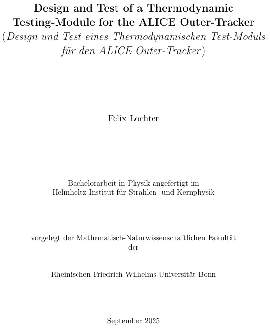 Title page