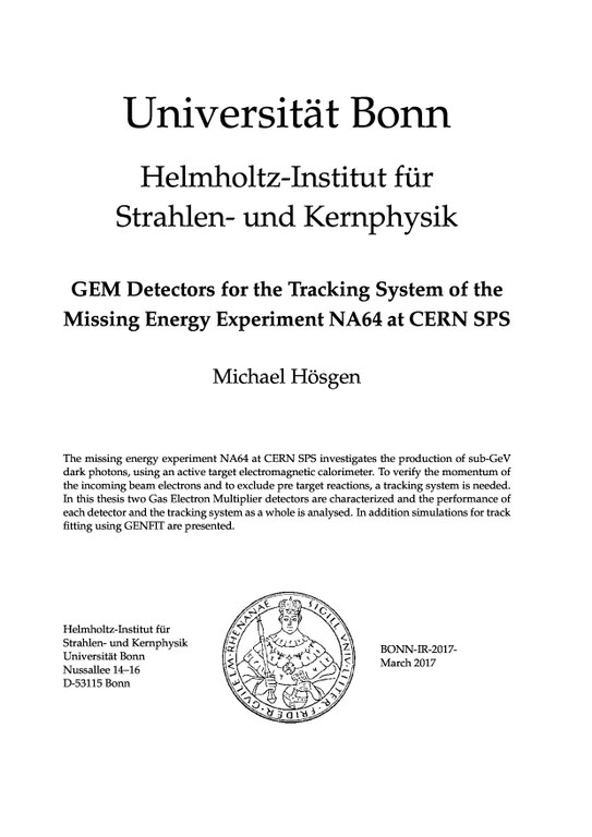 GEM Detectors for the Tracking System of the Missing Energy Experiment NA64 at CERN SPS