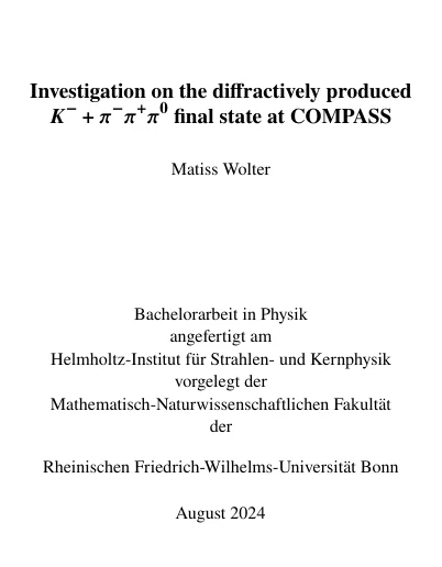 Investigation on the diffractively produced $K^- + \pi^- \pi^+ \pi^0$ final state at COMPASS