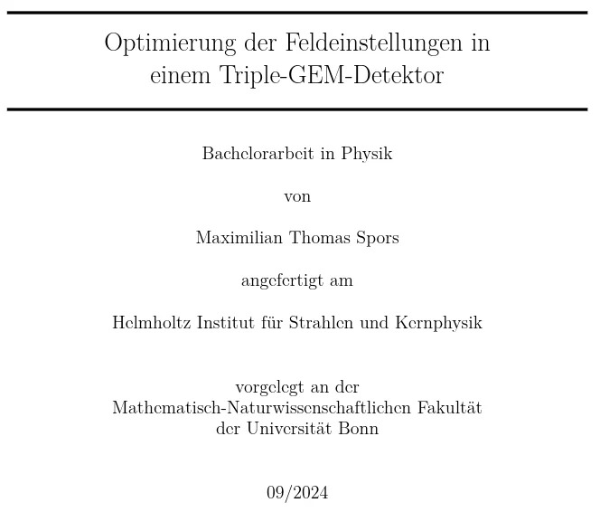 Title page
