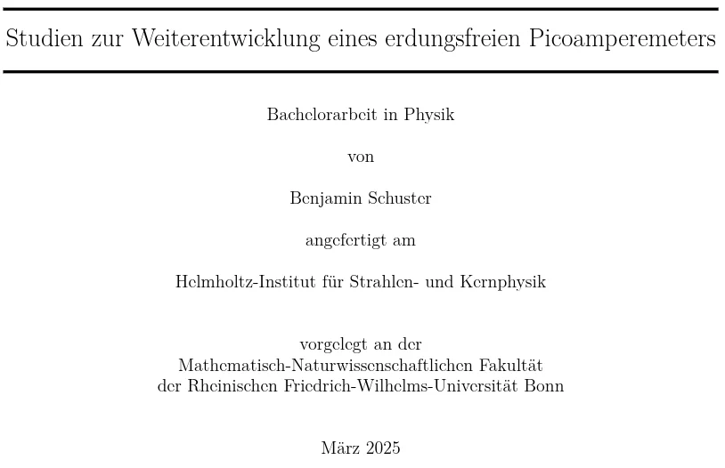Title page