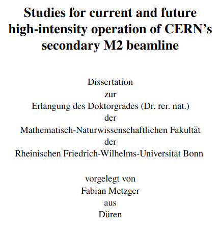 Studies for current and future high-intensity operation of CERN’s secondary M2 beamline